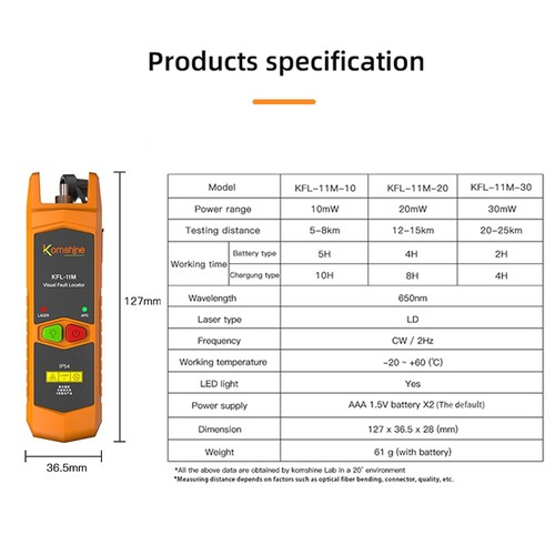 Komshine FTTX EX39 Fusion Splicer +SM OTDR+OPM+10mw VFL+SM OLS+Fiber Cleaner - Picture 23 of 24