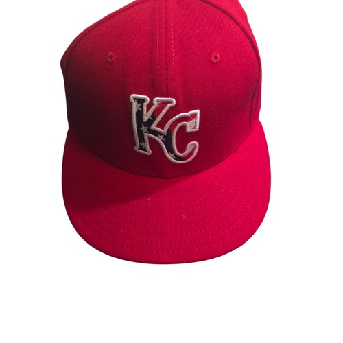 Kansas City offizielle On-Field Ball Mütze Kappe MLB New Era 59/50 tailliert Größe 7 1/4 - Bild 1 von 9
