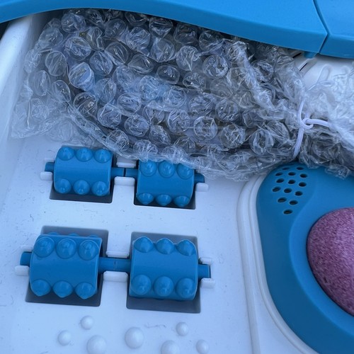 Masajeador spa de pies plegable KNQZE MZD-02F control remoto de calor rápido 16 rodillos - Imagen 10 de 24