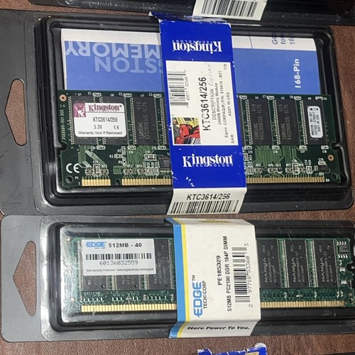 Lot of 4 Kingston & 1 Edge Ram Memory Sticks - Picture 9 of 10