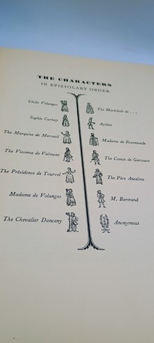 DANGEROUS ACQUAINTANCES/LES LIAISONS DANGEREUSES (1940 Nonesuch Press HC) - Picture 6 of 14