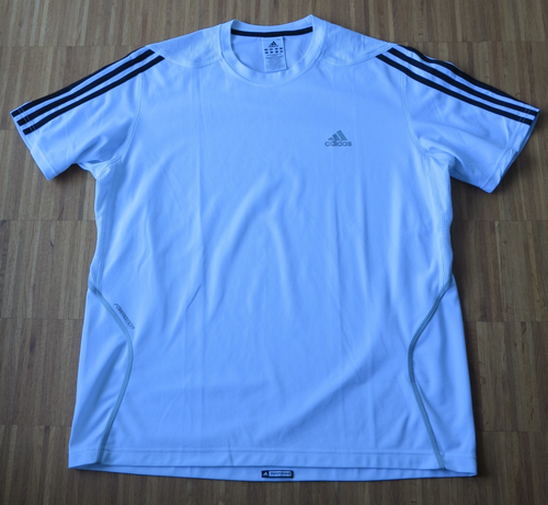 Adidas Lauf T-Shirt Herren in weiß Größe L plus 2 Zugabe (bitte lesen)