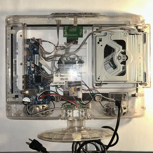 AMP'D 15" Retro Gaming Television Clear Prison TV LED FHD Model SLC-1520AP-3TF - Picture 3 of 20