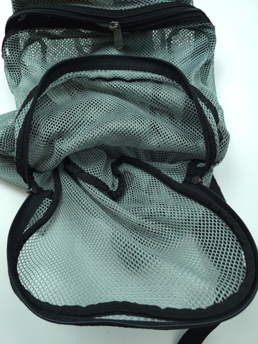 Y2K 2005 Nike Rucksack grau schwarz Full Mesh - Bild 7 von 13