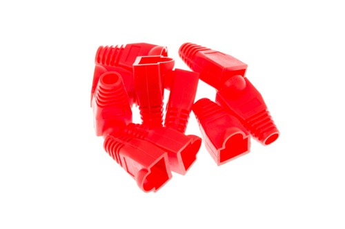 Ethernet Cable Boots - Red, Qty 10, Lifetime Warranty - Lifetime Warranty - 第 6/7 張圖片