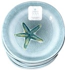 x6 Sigrid Olsen coastal Starfish Melamine Salad Pasta Bowl Set 10" Brand New