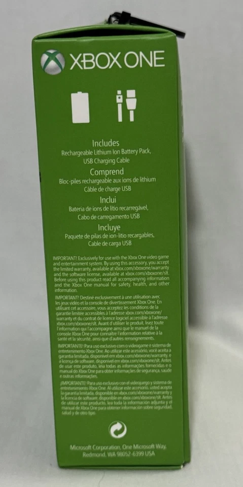 Microsoft Official Xbox One Play Charge Kit Mini USB Brand NEW Factory Sealed - Image 4 of 4