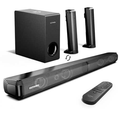 ULTIMEA 200W 4.1Ch TV Sound Bar Heimkino Soundsystem Bluetooth-Lautsprecher Soun