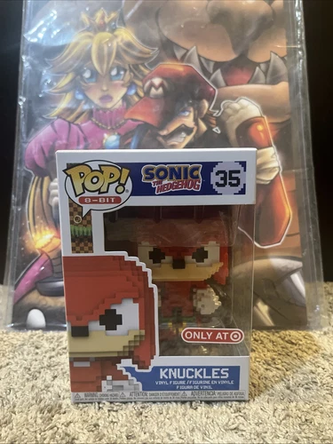Funko Pop! Sonic The Hedgehog Knuckles #35  8-Bit Target Exclusive