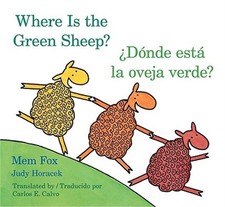 Donde Esta La Oveja Verde?/Where Is the Green Sheep? (Board Book)