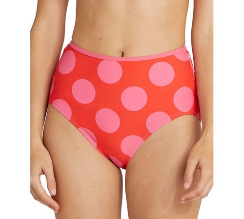 Kate Spade New York Damen High-Waist Bikinihose - Flame Scarlet, Medium $ 85 - Bild 1 von 6
