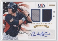 2012 Panini USA Baseball National Team Collegiate 12/99 Austin Cousino Auto 1p5