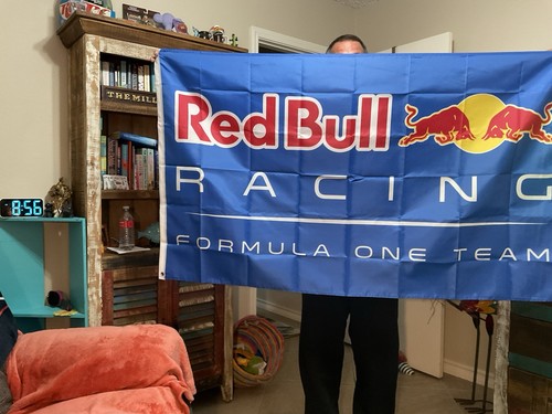 Red Bull Racing Formula 1 Team, 3 X 5 Flag Banner, One Sided W Grommets, New, - Picture 5 of 6