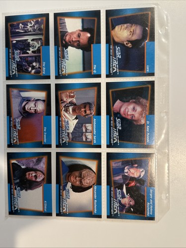 1992 Star Trek Impel The Next Generation Cards - Picture 7 of 12