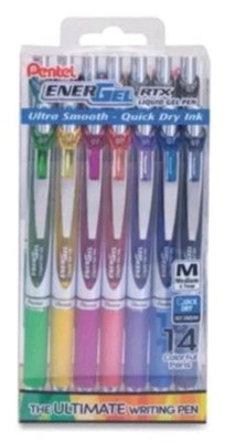 Pentelamer PENBL77PC14M 0.7 mm Pen - Pack of 14
