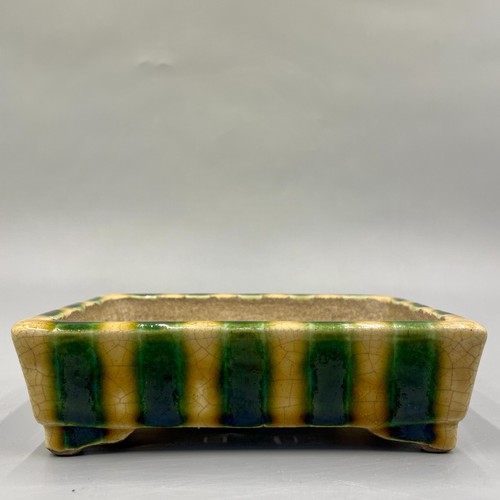 Japanese Bonsai pot "SATOIMI 里美"  W:15cm 5.9in/L:4.3in/H:1.6in From JAPAN #271 - Picture 2 of 12