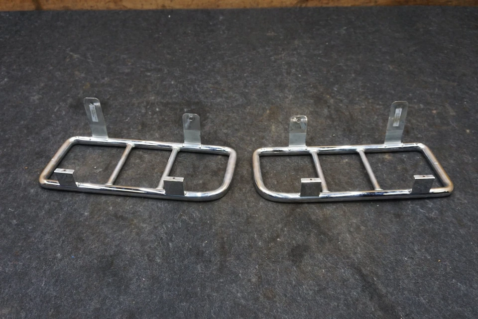 Juego de bisel protector de luz trasera izquierda y derecha cromado OEM Hummer H2 2003-07 Foto 4 de 4