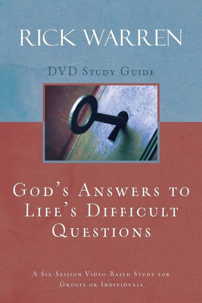 A God's Answers To Life's Difficult Questions Bible Study Guide (Study Guide)-image