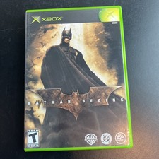 Batman Begins (Microsoft Xbox, 2005) Complete w/Manual, Tested