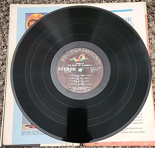 Sabicas Soul of Flamenco Record Vinyl LP 1960s ABC Paramount - Picture 5 of 8