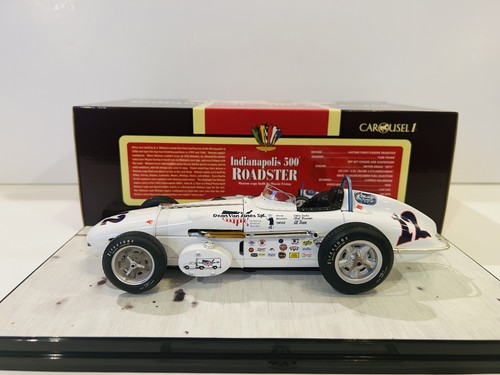 Eddie Sachs 1961 #12 Indy 500 Roadster Carousel 1 1/18 Diecast #4410 - Brandneu - Bild 2 von 14