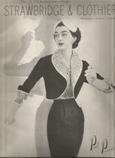 50's Wenczel Photographed Strawbridge & Clothier Ad - Dovima 1952