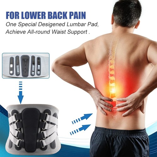 Tutore di Supporto Lombare per la Schiena Dolori Articolari, Ernia e Sciatica CE - Foto 6 di 17