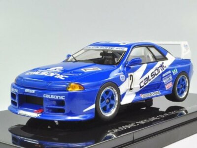 EBBRO 1/43 CALSONIC SKYLINE GT-R R32 1993 Fuji Mar japan