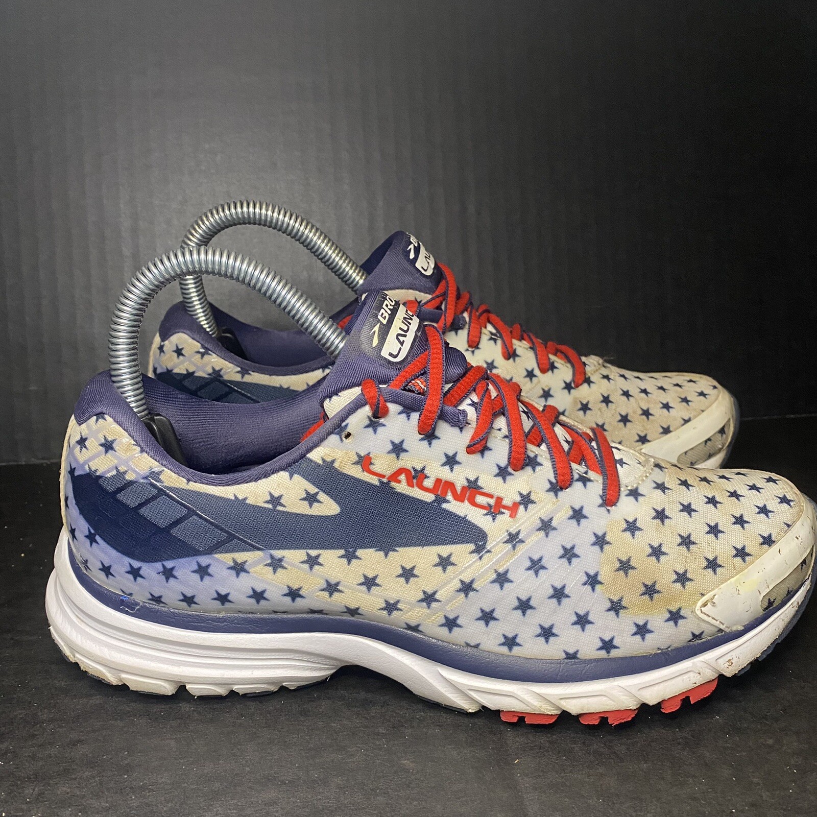 Brooks Launch 3 Running Shoes Stars/Stripes 4th of July USA Women Sz 7  Medium | eBay