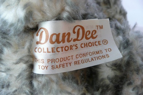 Dan Dee Stuffed Teddy Bear Wire Glasses Bow Tie Cream w/Black Tips So Cute - Picture 7 of 12