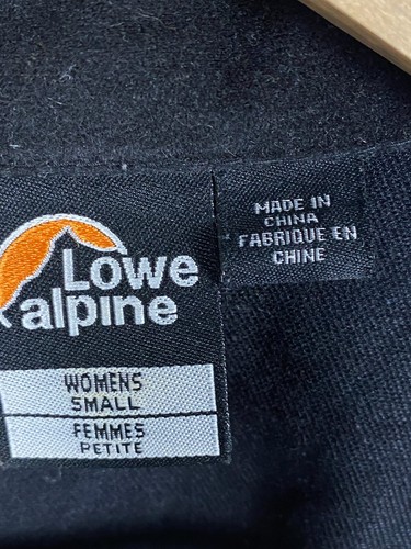 Lowe Alpine Womens Small Full Zip Vest Black Sleeveless Zipped Pockets High Neck - Picture 3 of 16