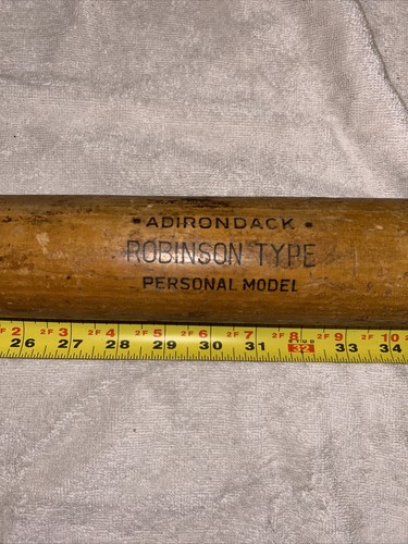 ADIRONDACK 302 ROBINSON TYP PERSÖNLICHES MODELL ECHT AUTHENTISCHER BASEBALLSCHLÄGER SELTEN - Bild 3 von 11