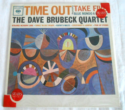 THE DAVE BRUBECK QUARTET Time Out LP Columbia mono 6 eye orig Sears shrink '61