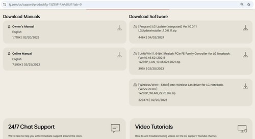 LG Gram Laptop 15Z95P-P.AAB8U1 Notebook i7 16GB RAM 1 TB SSD 15.6" Touchscreen - Picture 16 of 22