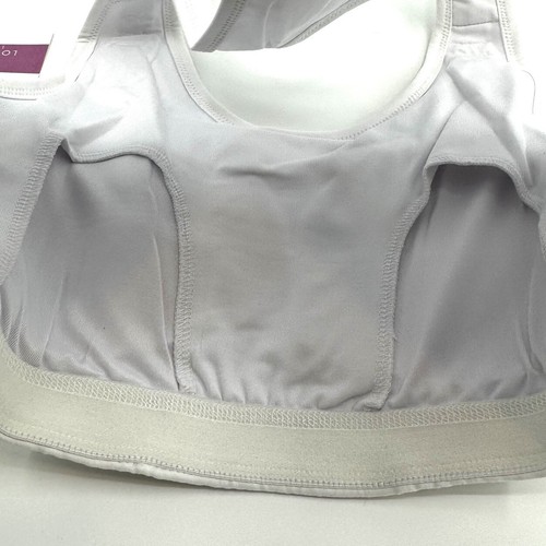 Lottie Be Active White Nursing Sports Bra Breastfeeding Activewear XS - Picture 4 of 4