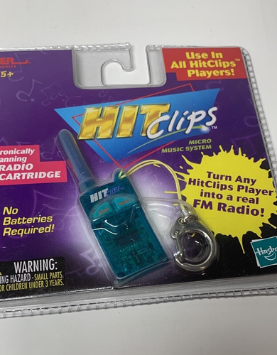 Vintage Tiger Electronics Hit Clip Micro Music System FM Radio Cartridge New NOS - Picture 3 of 4