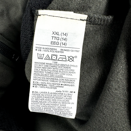 Old Navy Techie Fleece Jacket Mens XXL Gray Full Zip Basic Outerwear Pockets NWT - Picture 11 of 11