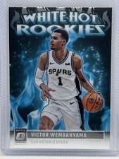 2023-24 Donruss Optic #2 Victor Wembanyama White Hot Rookies Holo