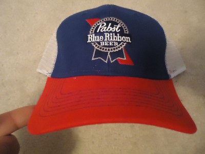 pabst blue ribbon baseball hat