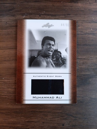 2010 MUHAMMAD ALI LEAF MEMORABILIA EVENT WORN 44/60 ALI #EW-16 - Picture 1 of 2