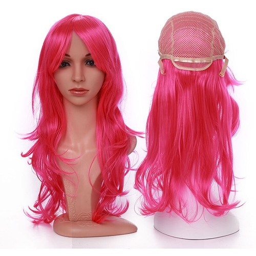 Full Long Fancy Dress Wigs Straight Curly Wavy Cosplay Costume Ladies Wigs Party - Picture 54 of 105