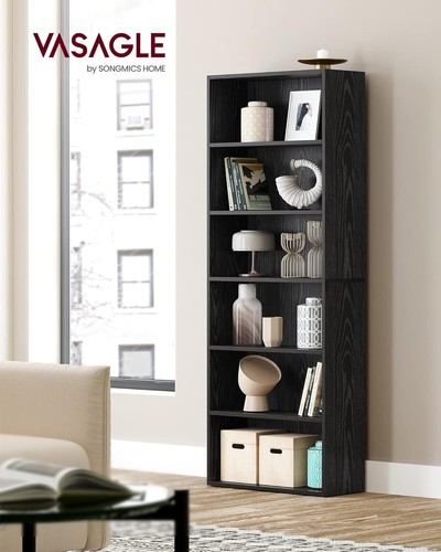 Bookshelf, 6-Tier Bookcase, Book Shelf, Open Storage Shelf - Picture 2 of 9