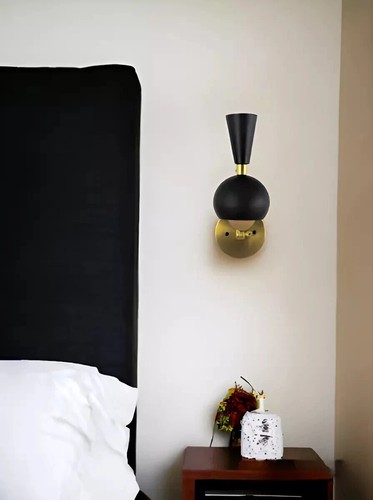 Italian Sputnik Wall Light Wall Fixture Lamps Mid Century Wall Sconce Pair Lamp - Picture 4 of 9