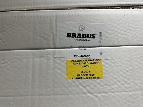 Brabus Porsche 992 Rear Wing Spoiler 2024 In Carbon Fiber #902-460-00 - Picture 6 of 7