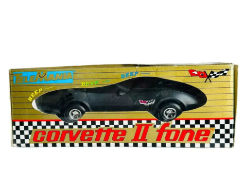 NEW 1970s 25th Anniversary Corvette II Fone Telemania Touch Tone Phone LED Light