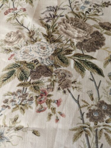 Sanderson Lakeland Paradis Walnut Fabric 4 1/4 Yards - Picture 4 of 9