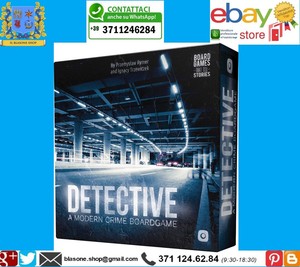 Dettagli Su Detective Sulla Scena Del Crimine Gioco Da Tavolo Nuovo Italiano Giallo