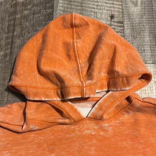 Cat & Jack Orange Sweatshirt with Vintage Texture-size M - Picture 5 of 8