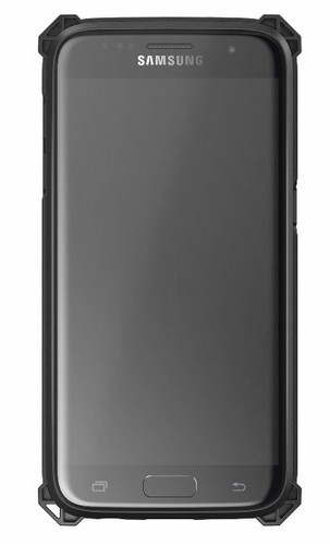 Étui pour téléphone utilitaire actif CAT Samsung S7 noir antichute transparent fente pour carte robuste - Photo 1/4