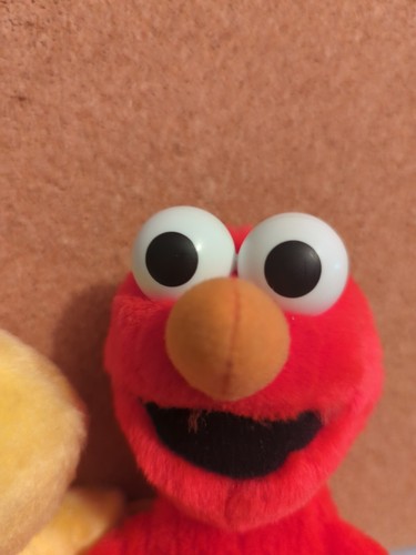 Sesame Street Plush Elmo & Big Bird Playskool Applause - Picture 2 of 6